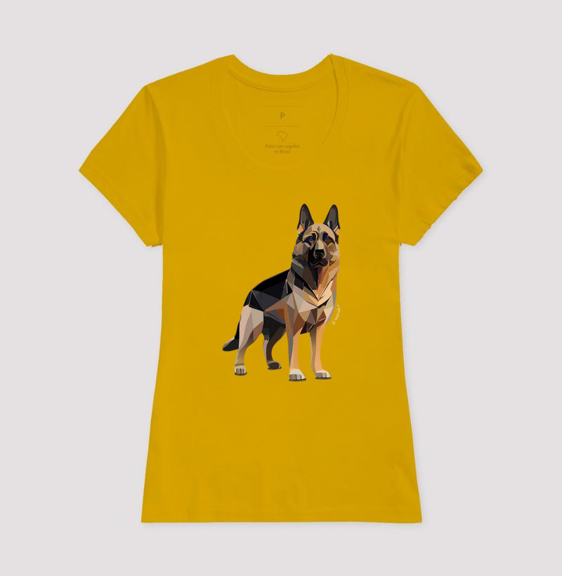 Camiseta Pastor Alemão Postura - Geoma