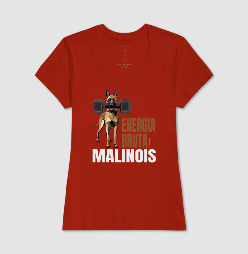 Camiseta Malinois Energia Bruta- Essência