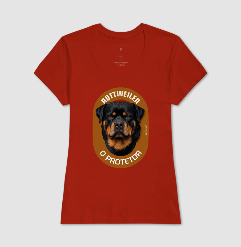 Camiseta Rottweiler o Protetor - Essência