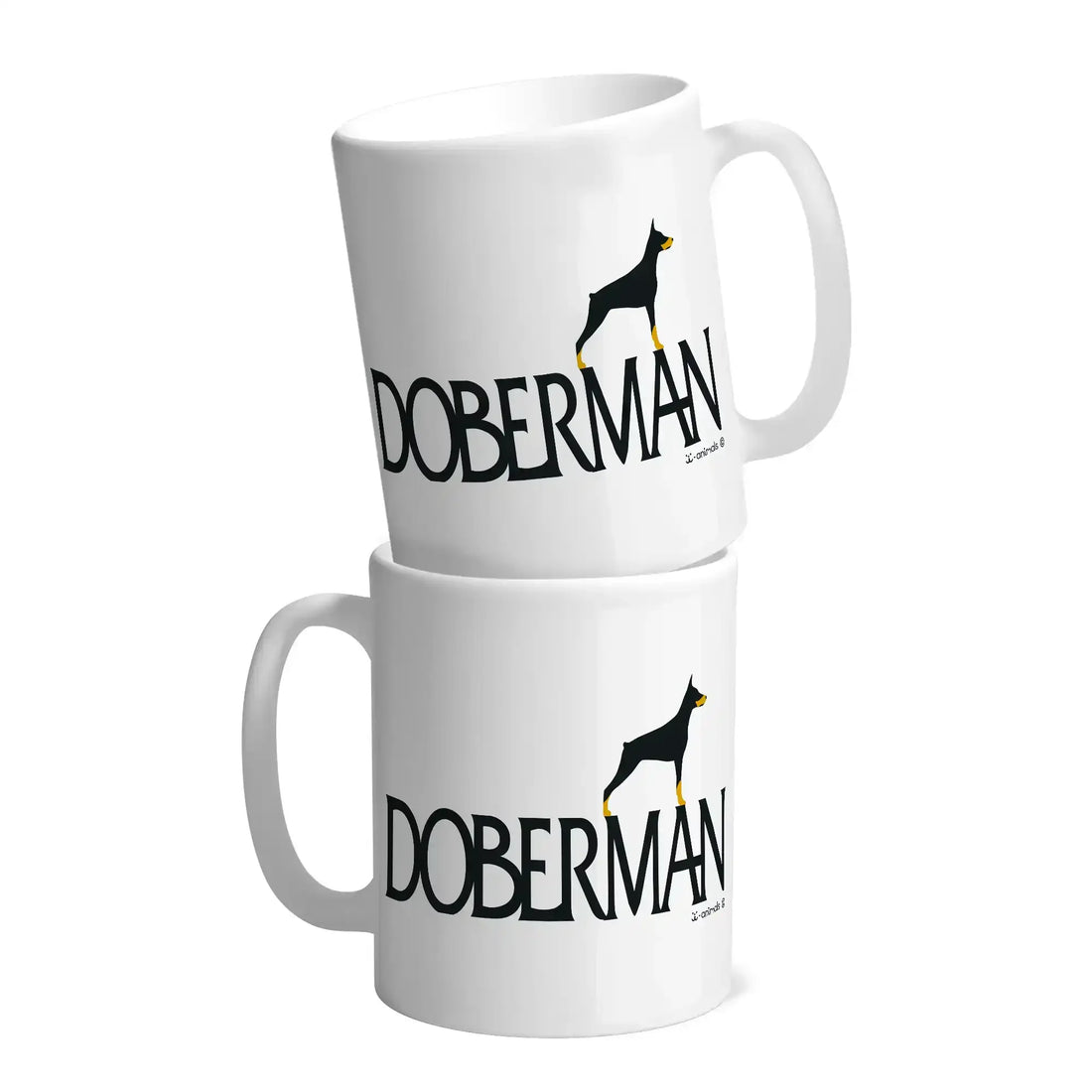 Caneca Doberman - Identidade i-animals