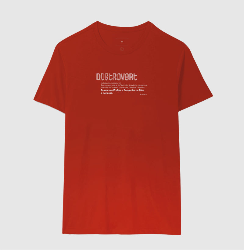 Camiseta Dogtrovert - Coleção Afeto