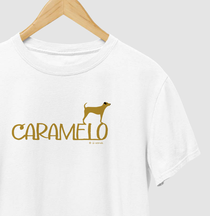 Camiseta Cachorro Caramelo - Coleção Identidade