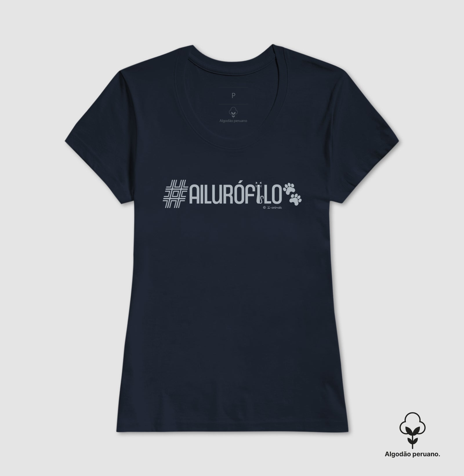 Camiseta “INCA SOFT” #Ailurófilo - Coleção AFETO