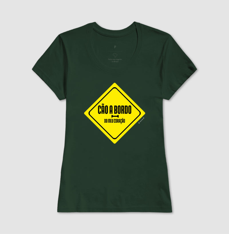Camiseta Cão a Bordo