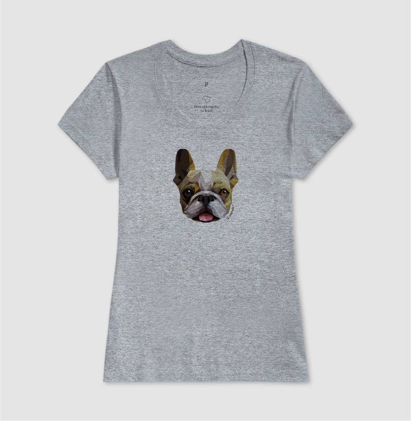 Camiseta Buldogue Francês - Geoma