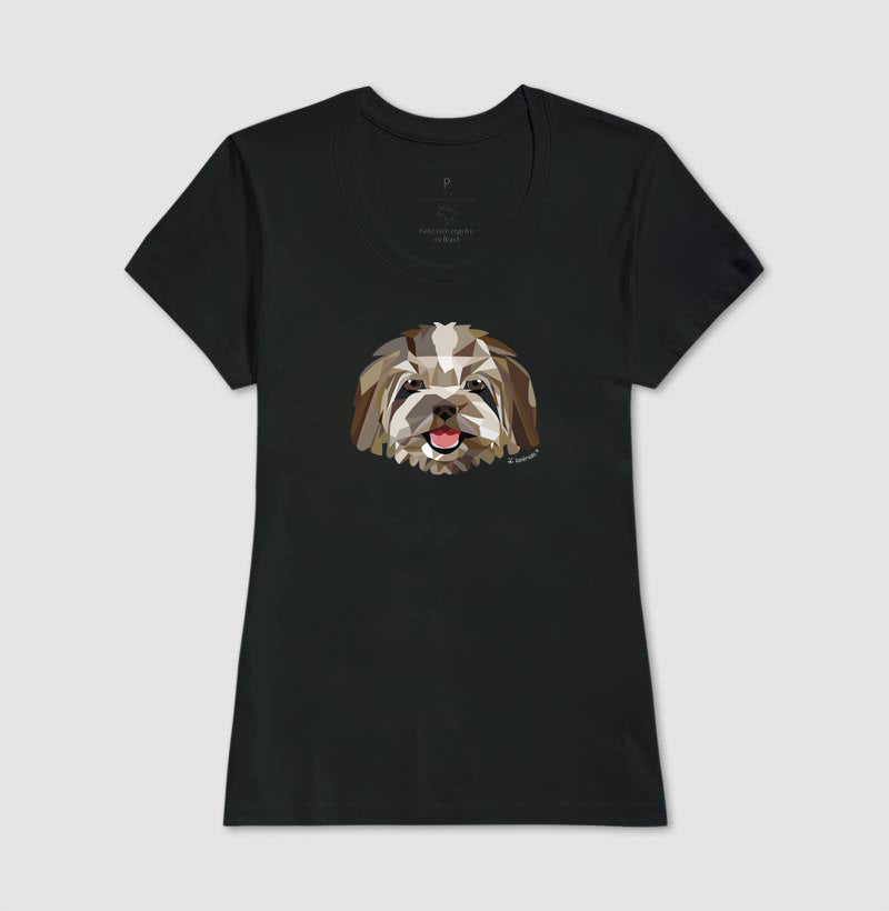 Camistea Shih Tzu Castanho - Geoma