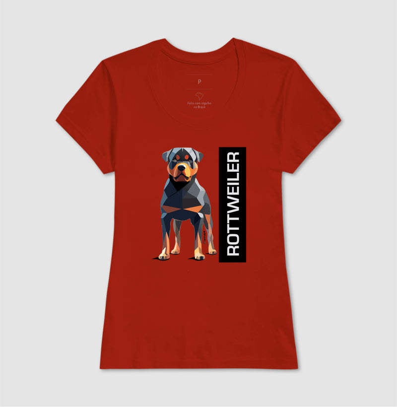 Camiseta Rottweiler Imponente- Geoma