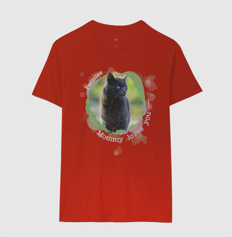 Camiseta Foto Pet - Fluid Splash - Personalizada | iAnimals