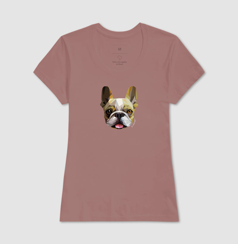 Camiseta Buldogue Francês - Geoma