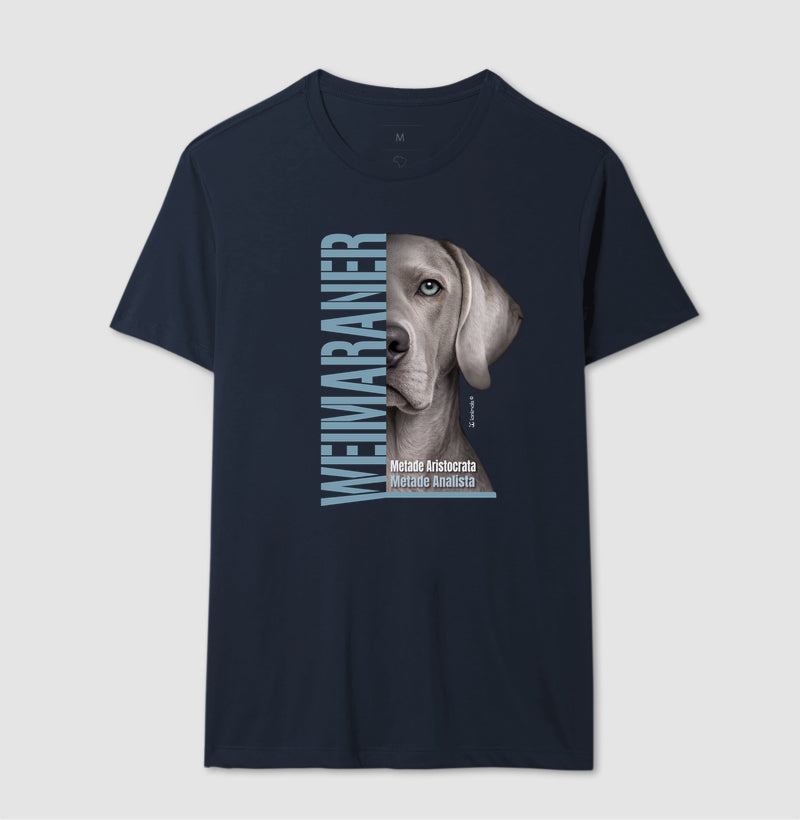 Camiseta Weimaraner Metade Aristocrata - Essência