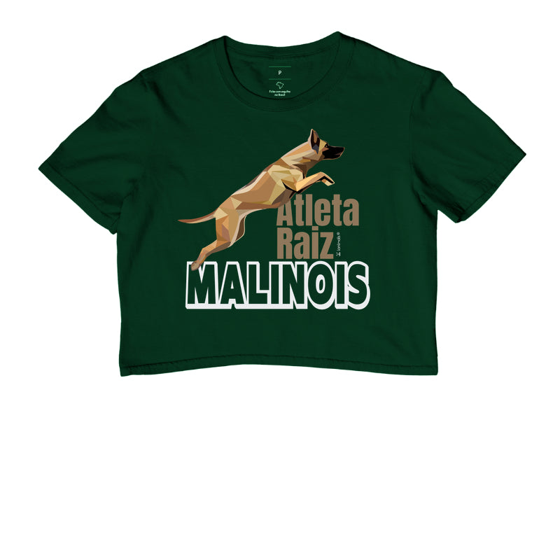 Camiseta Cropped Malinois Atleta Raiz - Essência