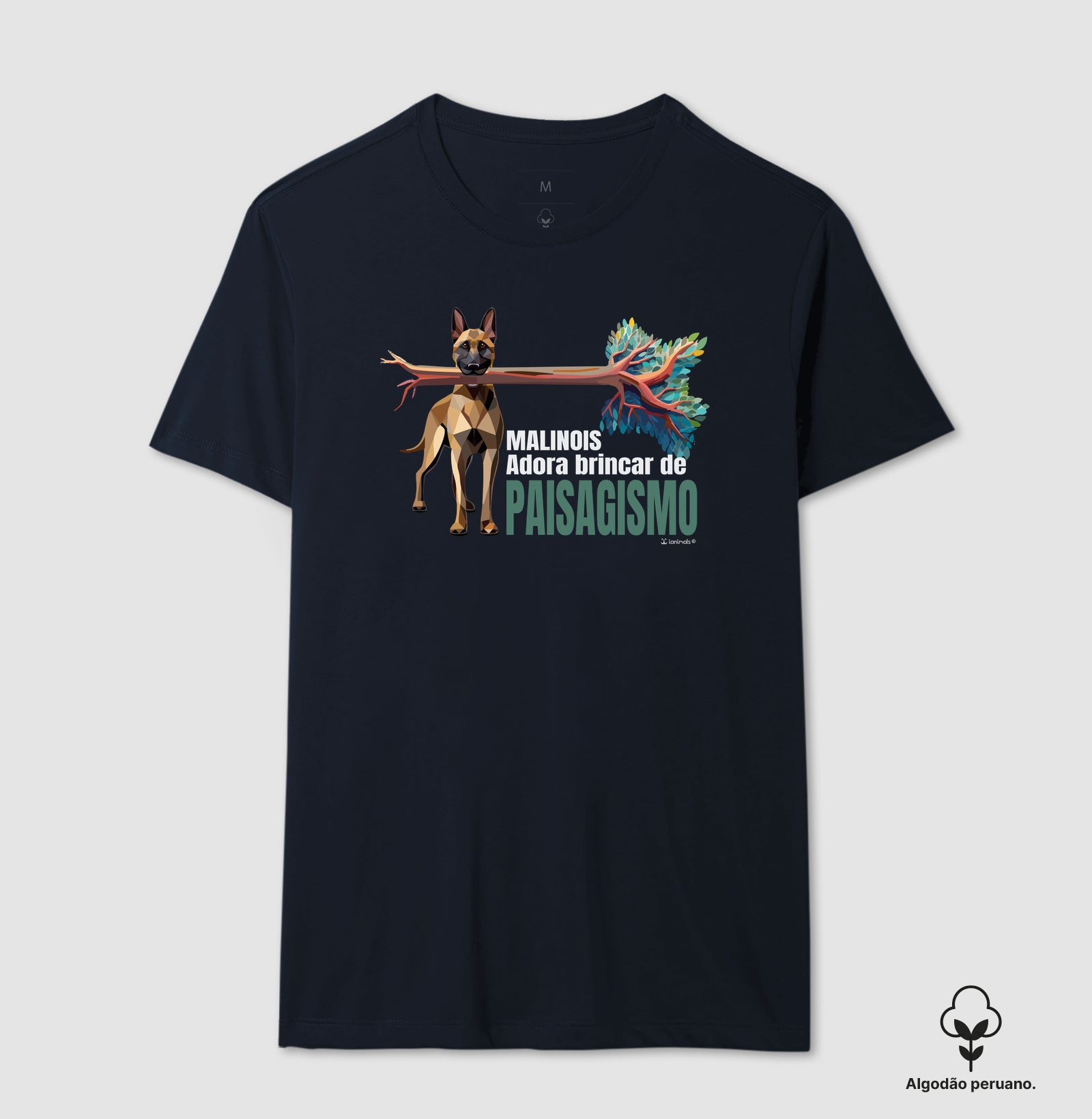 Camiseta INCA SOFT Malinois Paisagismo - Essência