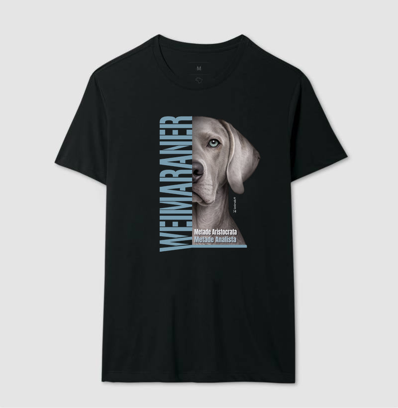Camiseta Weimaraner Metade Aristocrata - Essência