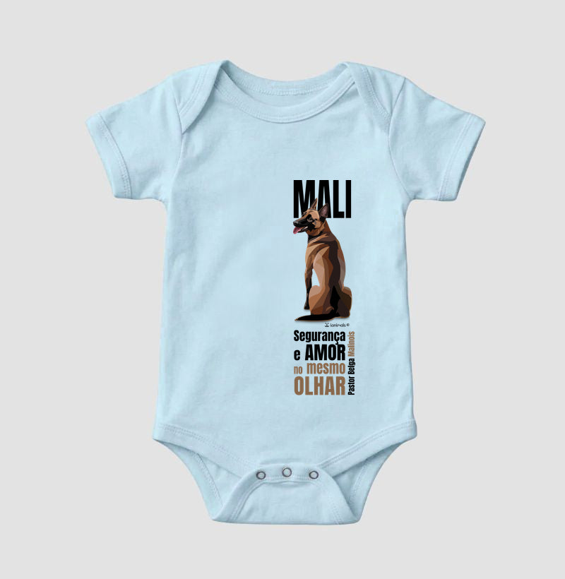 Body Infantil Malinois - Olhar - Essência