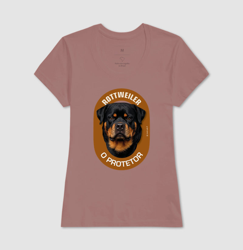 Camiseta Rottweiler o Protetor - Essência