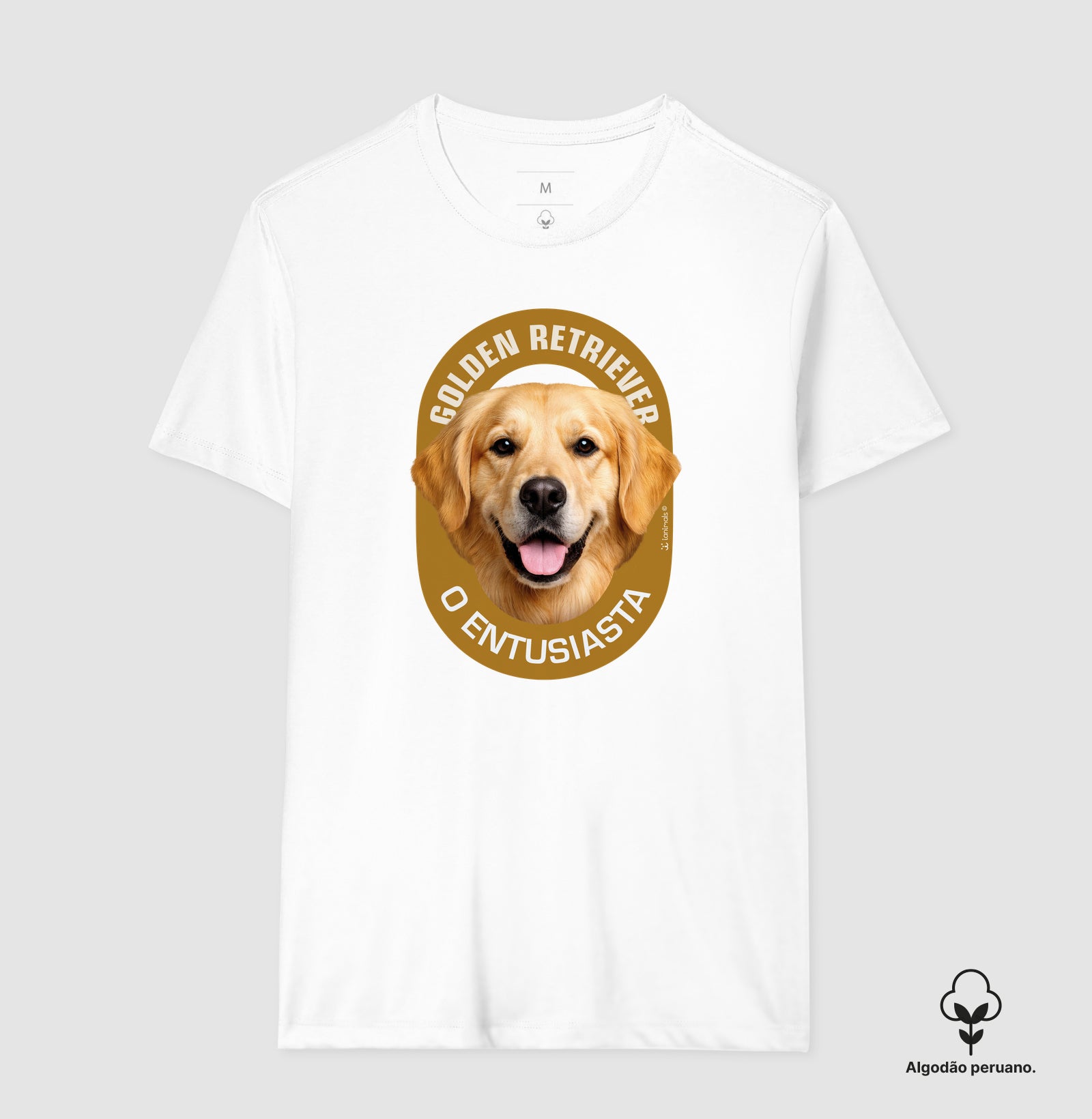 Camiseta INCA SOFT - Golden Retriever O Entusiasta - Essência