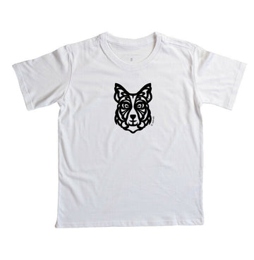 Camiseta infantil Border Collie - Tribal