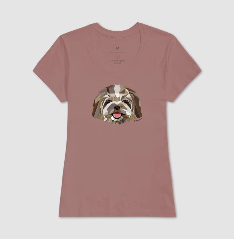 Camistea Shih Tzu Castanho - Geoma