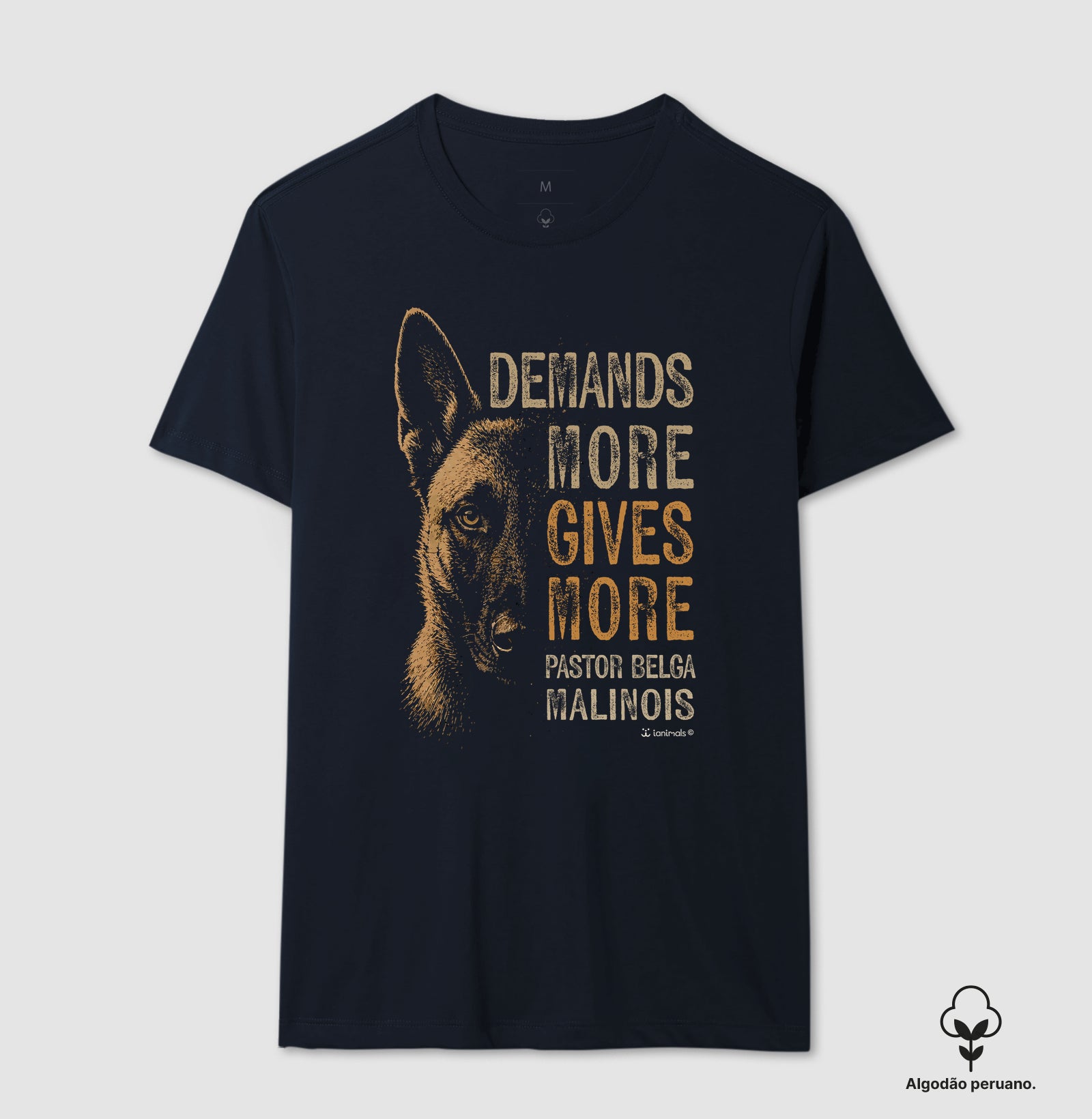 Camiseta INCA SOFT Malinois Gives More - Essência