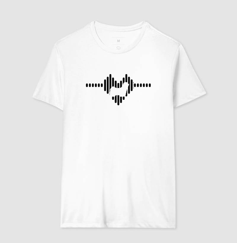 Camiseta Lhasa Apso - Coleção Coração