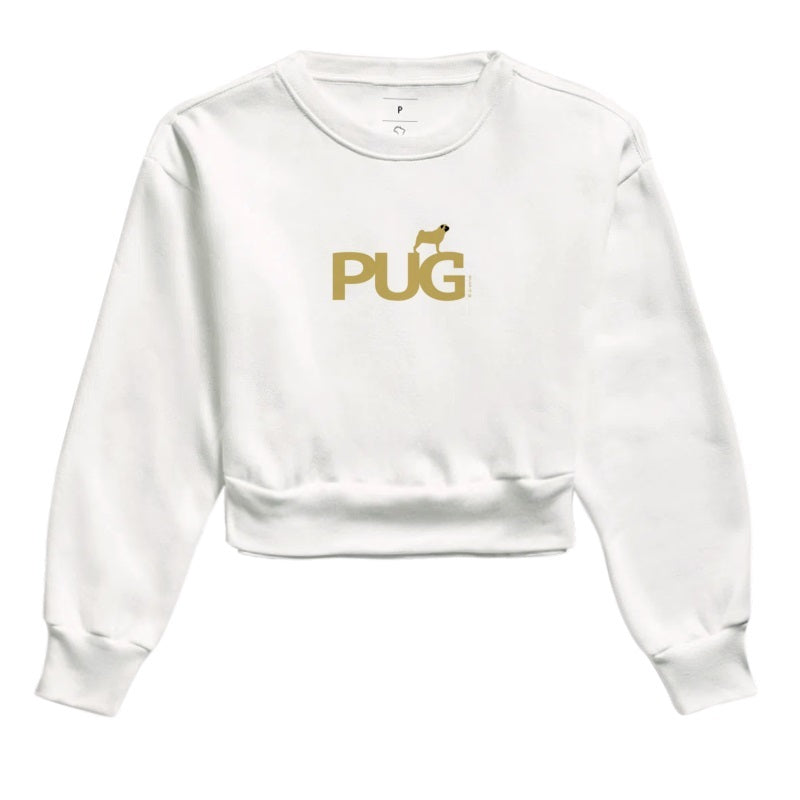 Moletom Cropped Pug - Identidade
