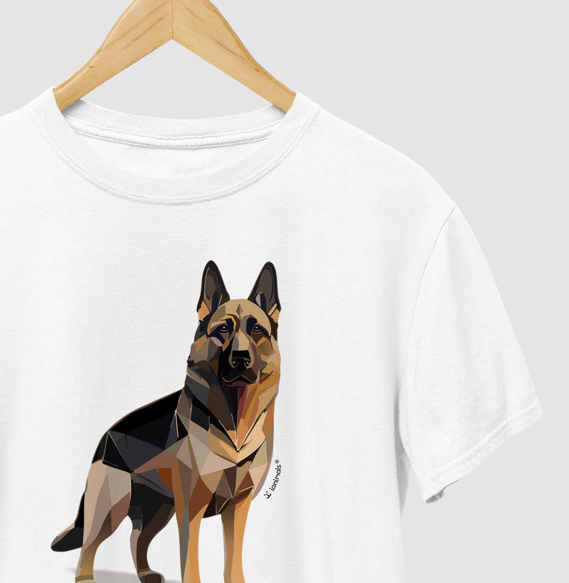 Camiseta Pastor Alemão Postura - Geoma