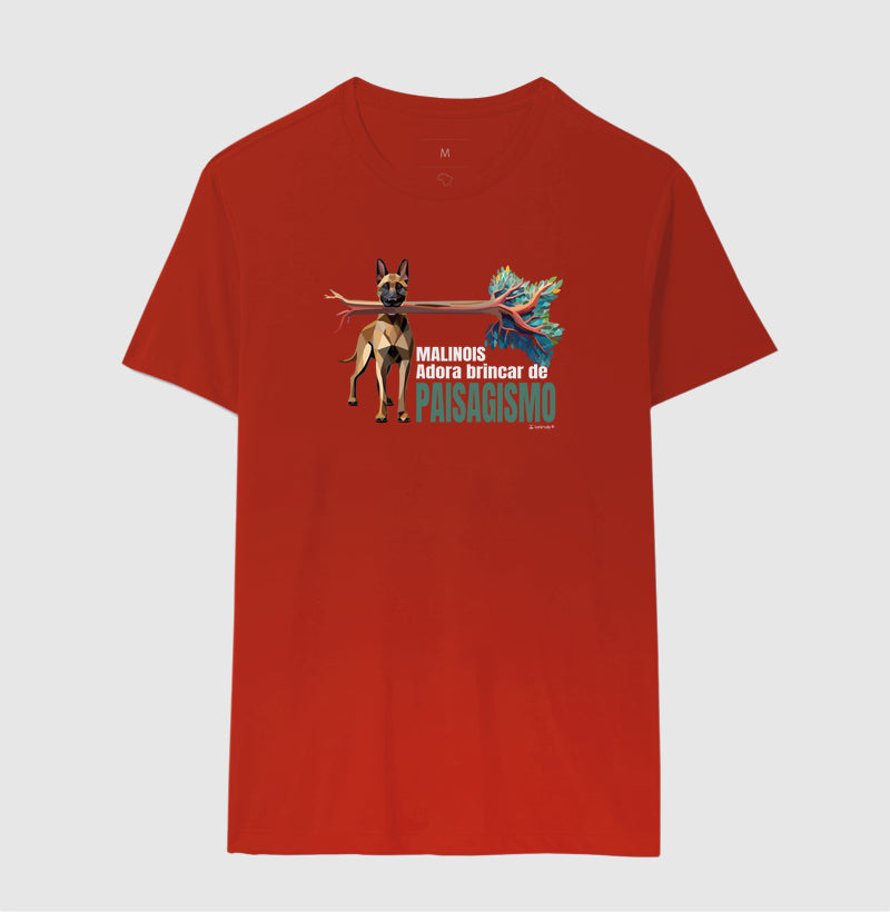 Camiseta Malinois Paisagismo - Essência