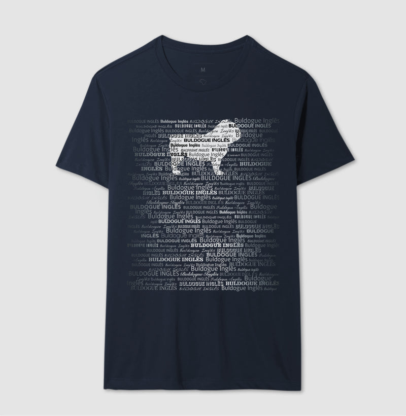 Camiseta Buldogue Ingles - Tessitura