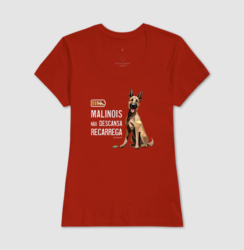 Camiseta Malinois Não Descansa - Essência