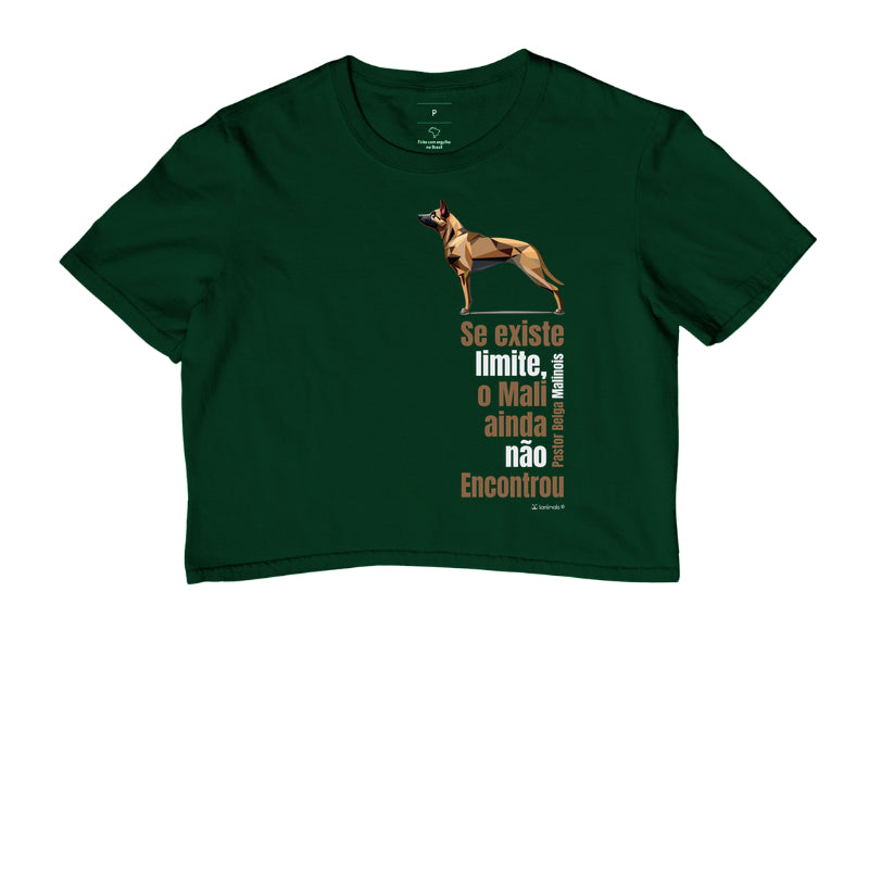 Camiseta Cropped Malinois Limite - Essência