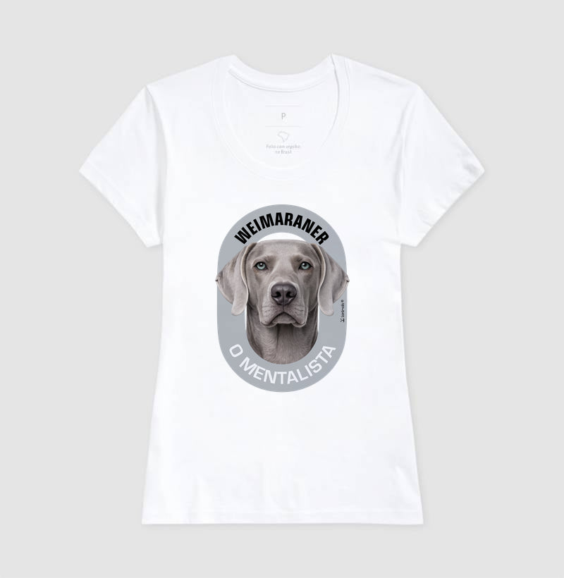 Camiseta Weimaraner O Mentalista - Essência