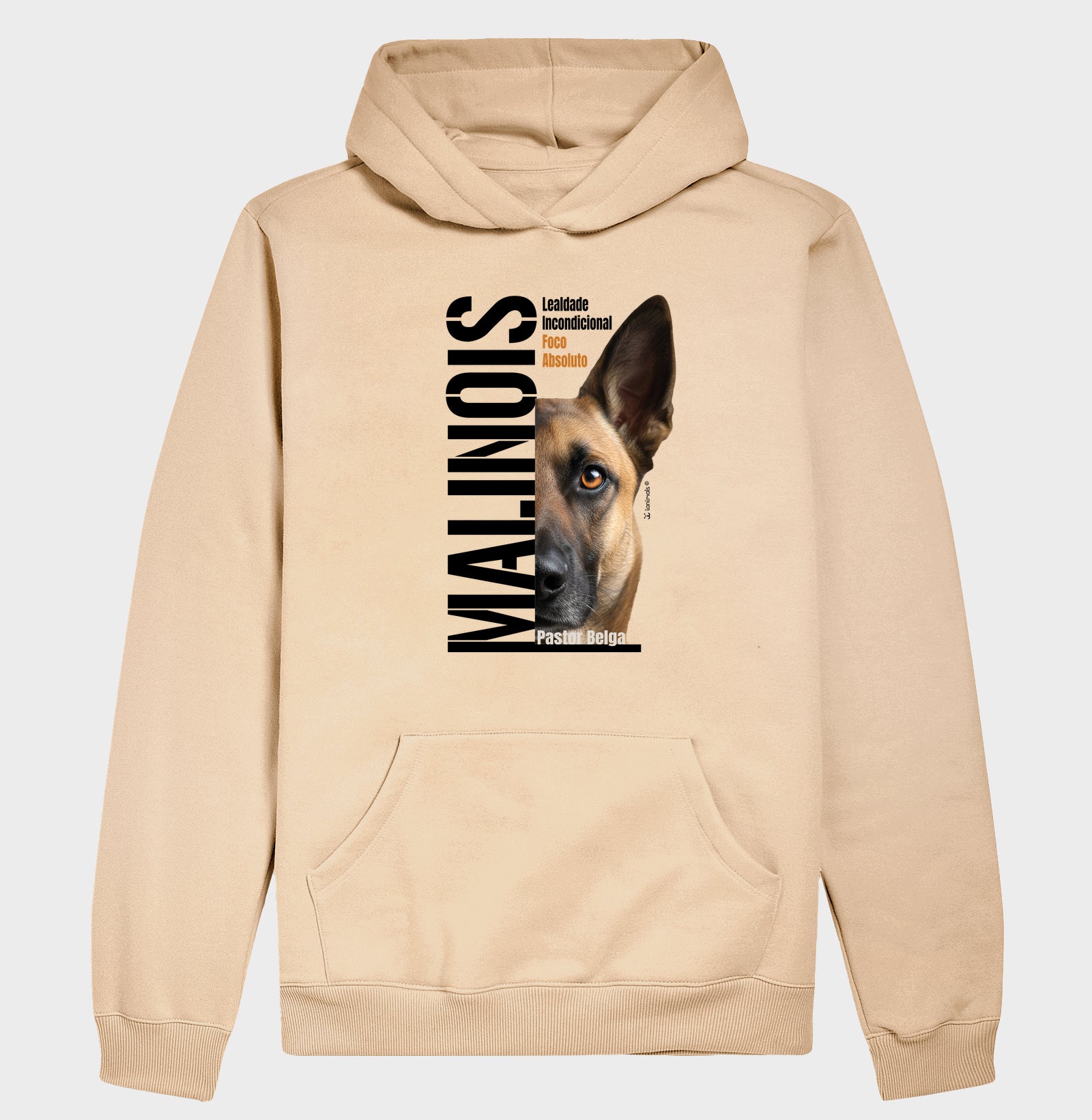 Moletom com Capuz Malinois Foco Absoluto - Essência