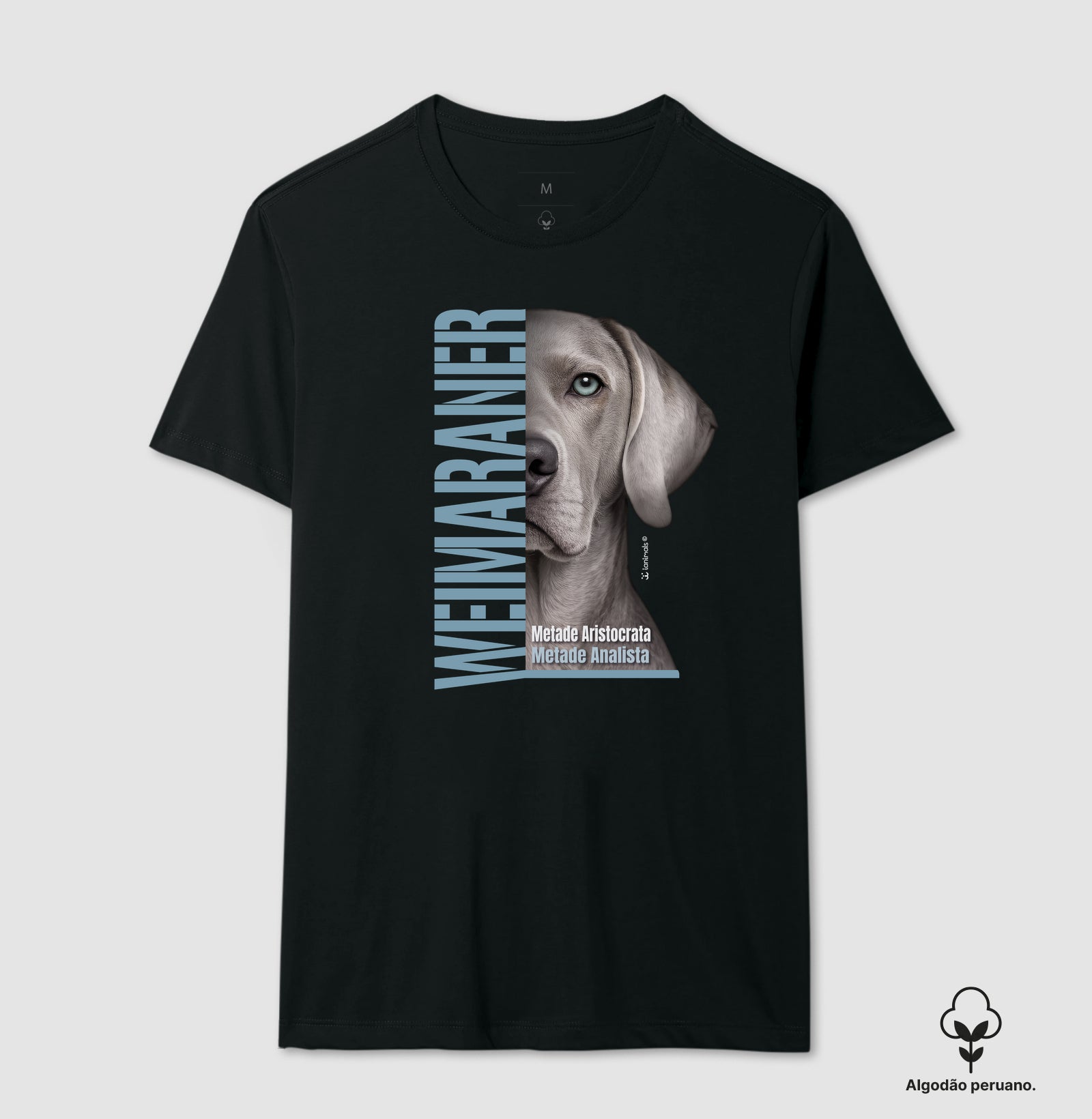 Camiseta INCA SOFT Weimaraner Metade Aristocrata - Essência