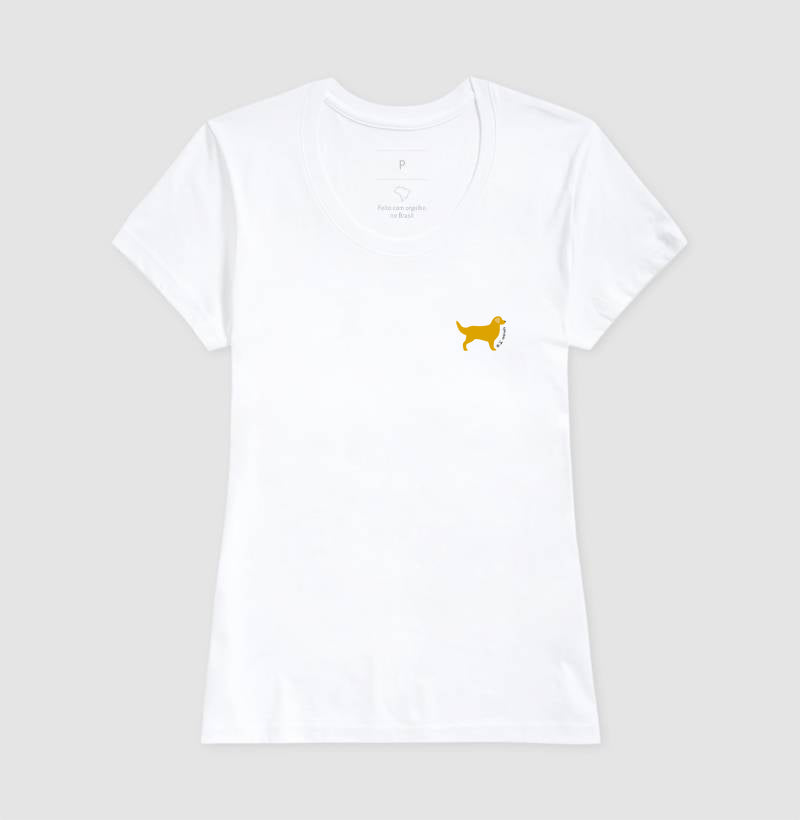 Camiseta Golden Retriever - Perfil / Side