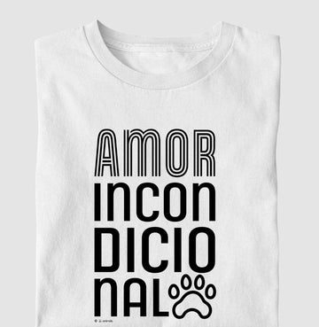 Camiseta Amor Incondicional Pets da I-animals