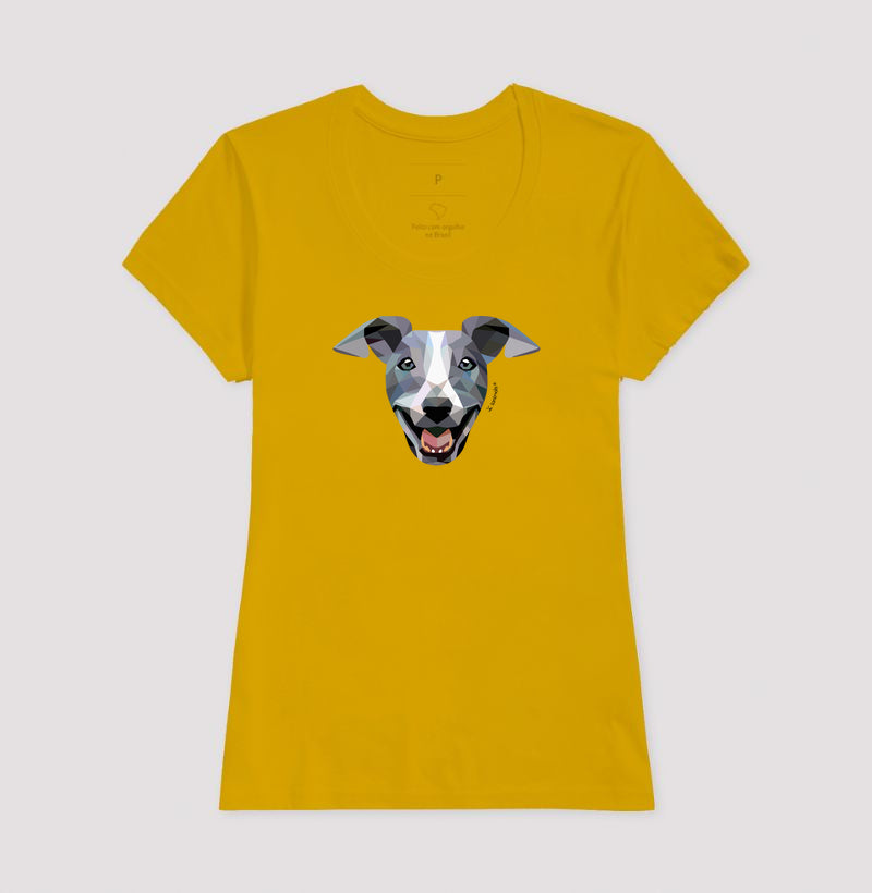 Camiseta Whippet - Coleção Geoma