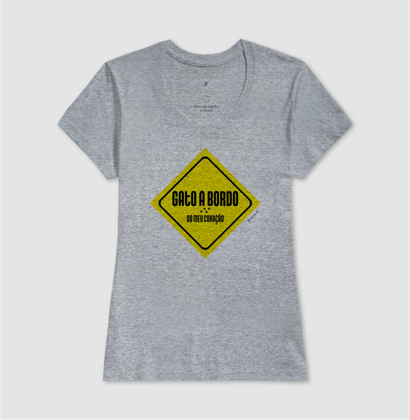 Camiseta Gato a Bordo - Afeto