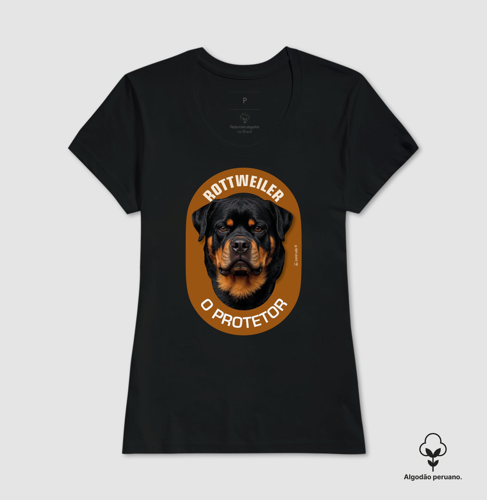 Camiseta INCA SOFT - Rottweiler o Protetor - Essência