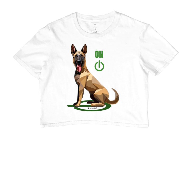 Moletom Cropped Malinois On - Essência