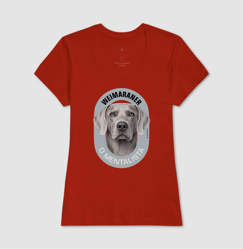 Camiseta Weimaraner O Mentalista - Essência