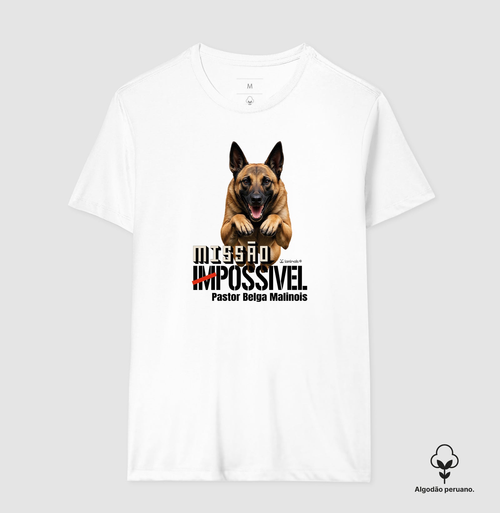 Camiseta INCA SOFT Malinois Missão Impossível - Essência