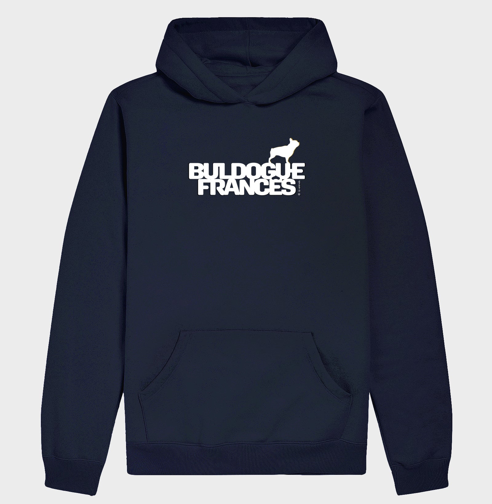 Moletom com Capuz Buldogue Francês - Identidade (sem cadarço)