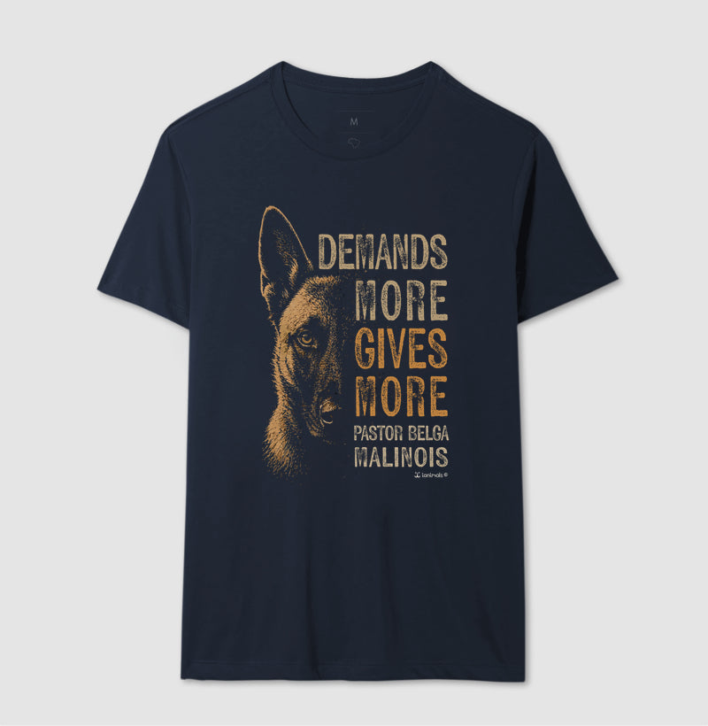 Camiseta Malinois Gives More - Essência