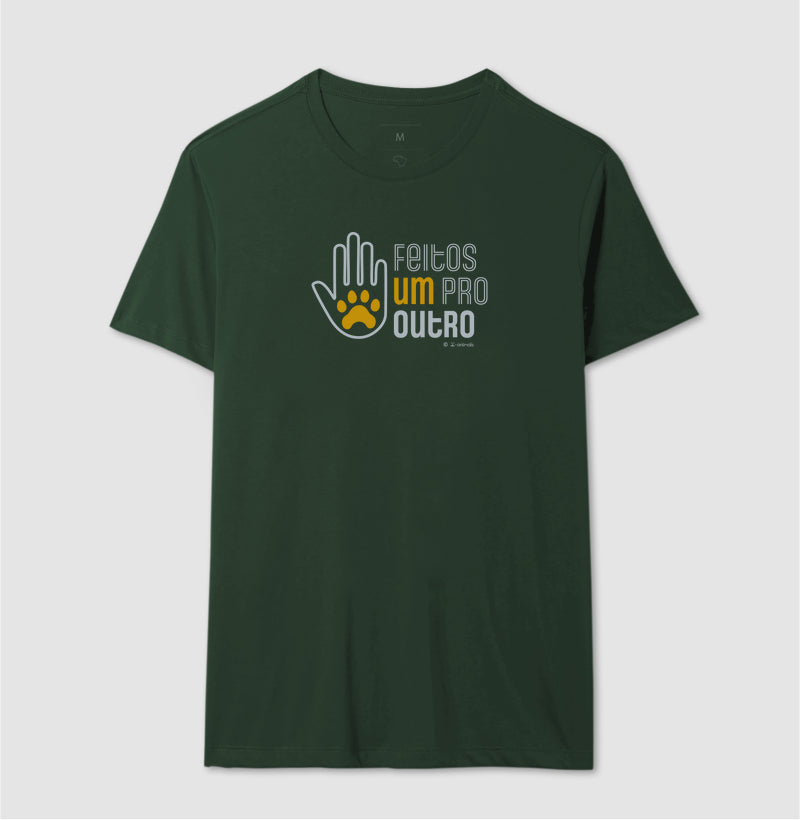 Camiseta Pets, Feitos um Pro Outro - Coleção AFETO