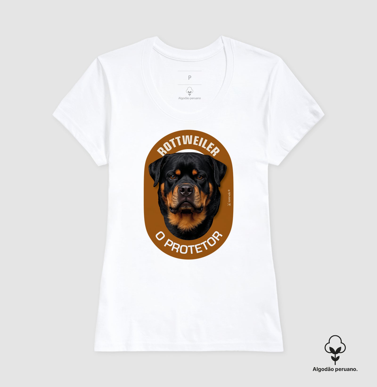 Camiseta INCA SOFT - Rottweiler o Protetor - Essência