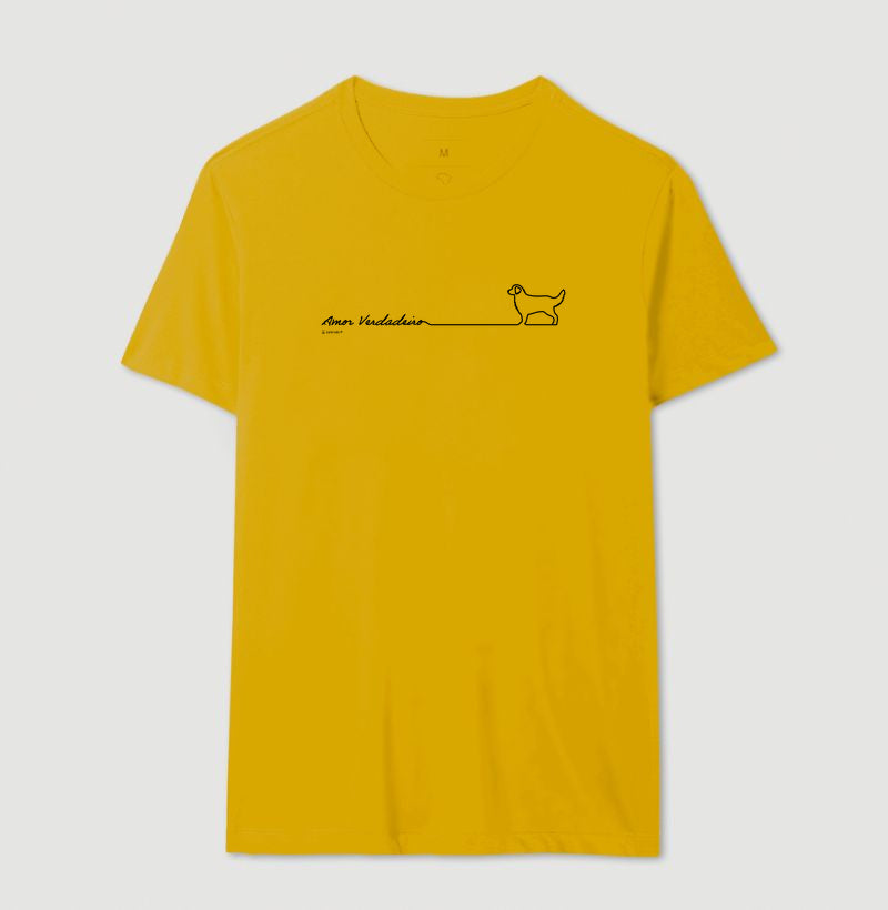 Camiseta Golden Retriever - Amor Verdadeiro
