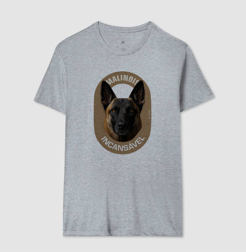 Camiseta Malinois Incansável - Essência