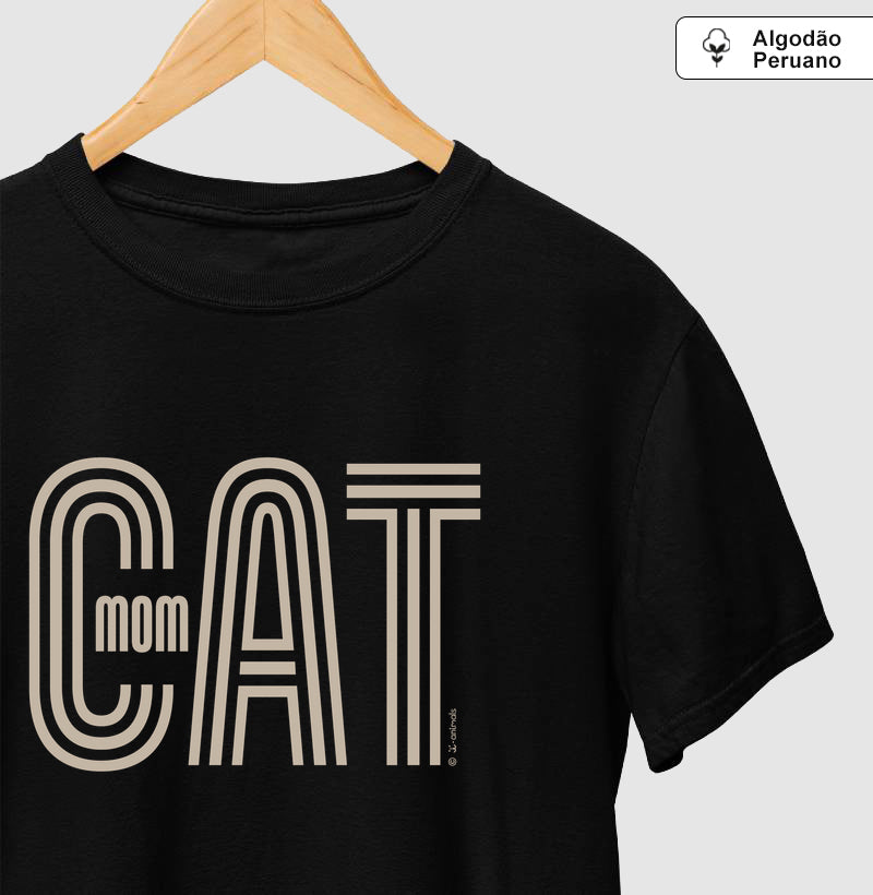 Camiseta “INCA SOFT” Cat Mom  - Coleção AFETO