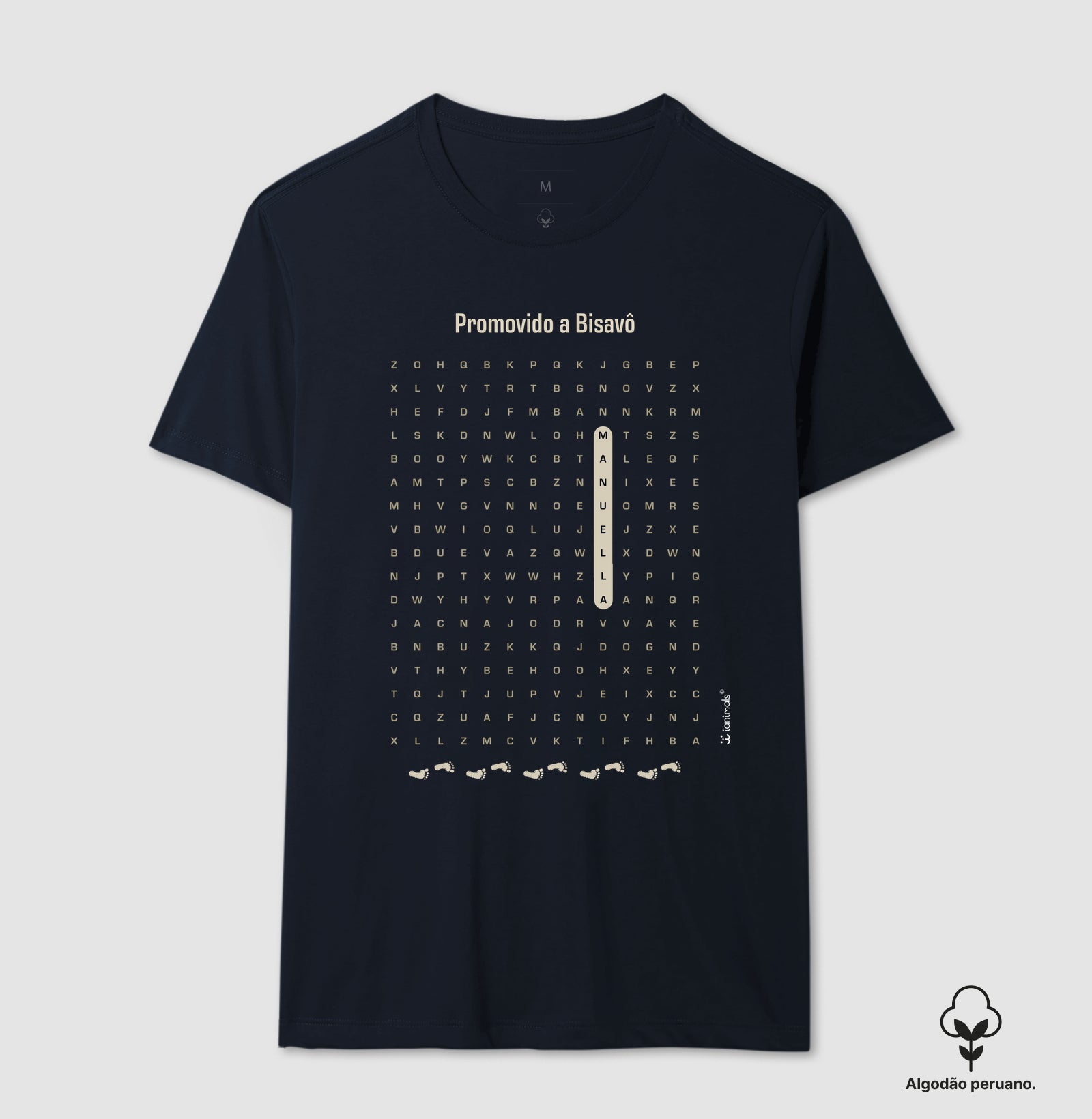 Camiseta INCA SOFT - Caça Palavras - Laerte