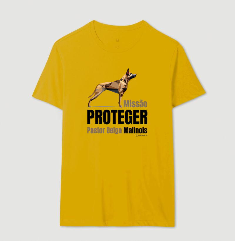 Camiseta Malinois Missão  Proteger - Essência